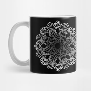 Mandala #24 - Greyscale Mug